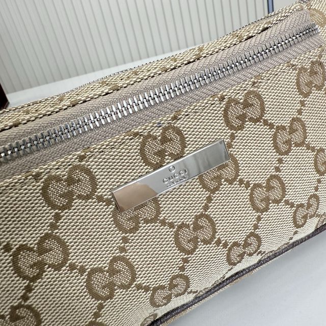 GG original canvas flatpack small belt bag A00230 sand