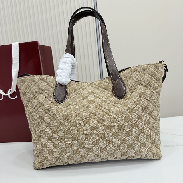 GG original canvas marmont medium tote bag 855279 sand