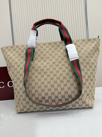 GG original canvas medium tote bag 875929 sand