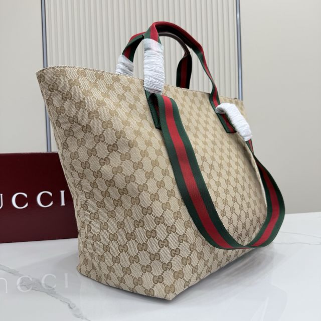 GG original canvas medium tote bag 875929 sand