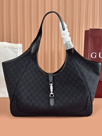 GG original canvas mercato large tote bag 870693 black