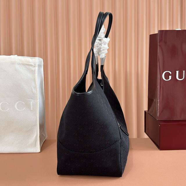 GG original canvas mercato large tote bag 870693 black