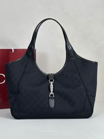 GG original canvas mercato medium tote bag 866645 black