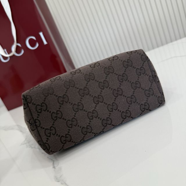 GG original canvas small pouch A0014P dark brown