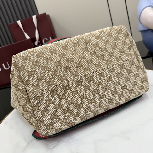 GG original canvas small tote bag 875941 sand