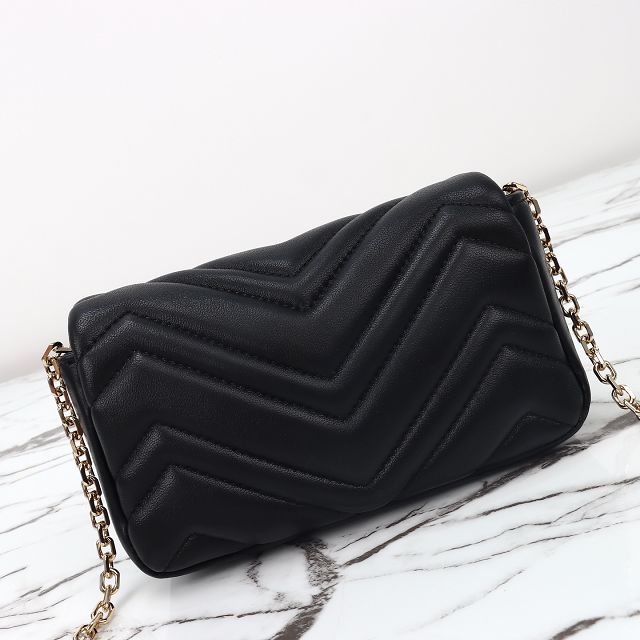 GG original lambskin marmont mini shoulder bag 841290 black