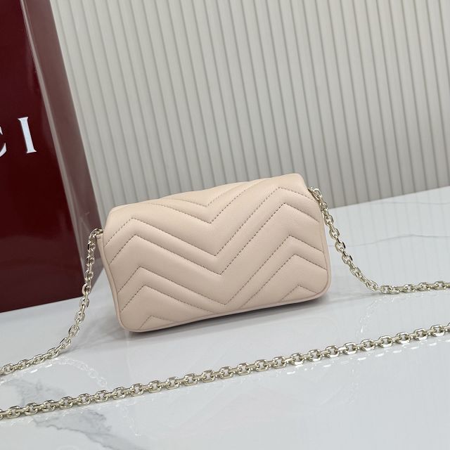GG original lambskin marmont mini shoulder bag 841290 light pink