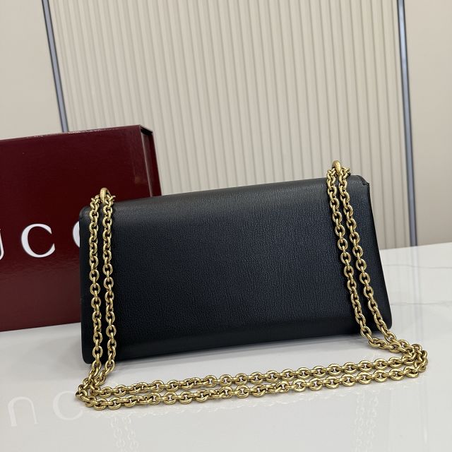 GG original calfskin dionysus medium shoulder bag 874735 black