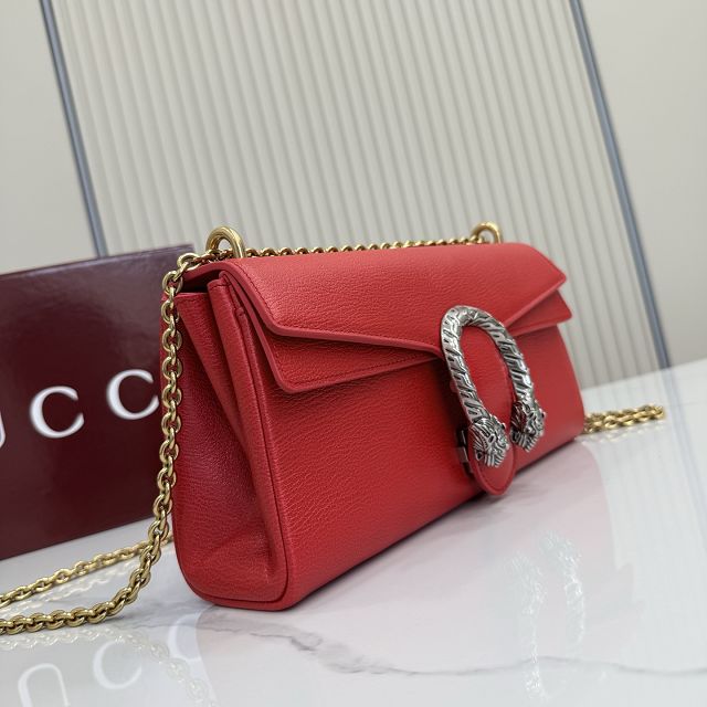 GG original calfskin dionysus medium shoulder bag 874735 red