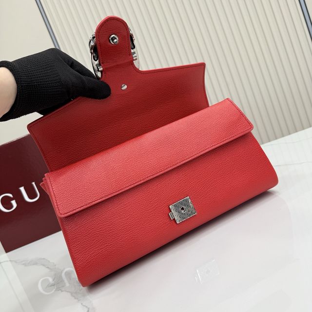 GG original calfskin dionysus medium shoulder bag 874735 red