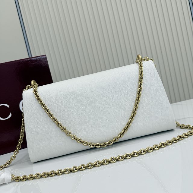 GG original calfskin dionysus medium shoulder bag 874735 white