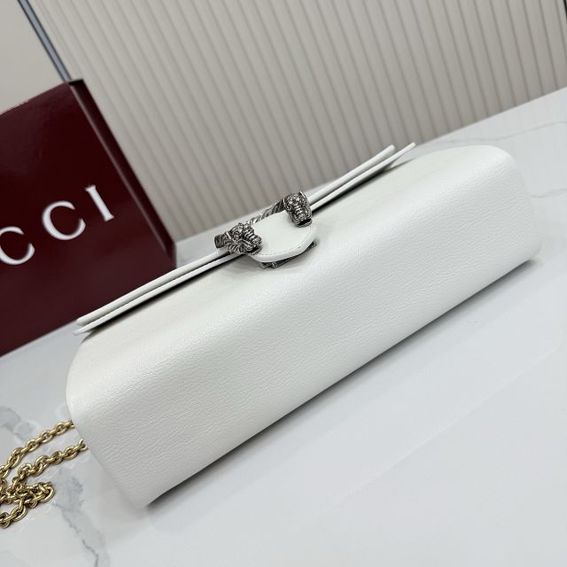 GG original calfskin dionysus medium shoulder bag 874735 white