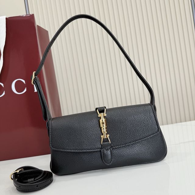 GG original calfskin jackie small shoulder bag 867156 black