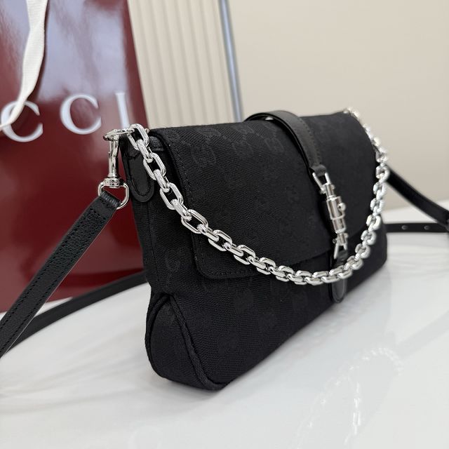 GG original canvas aperitivo medium shoulder bag 866720 black