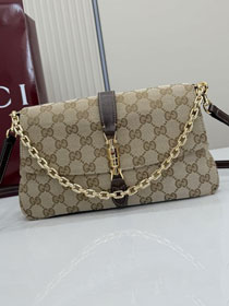 GG original canvas aperitivo medium shoulder bag 866720 sand