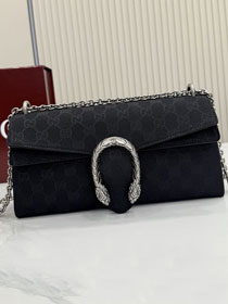 GG original canvas dionysus medium shoulder bag 874735 black