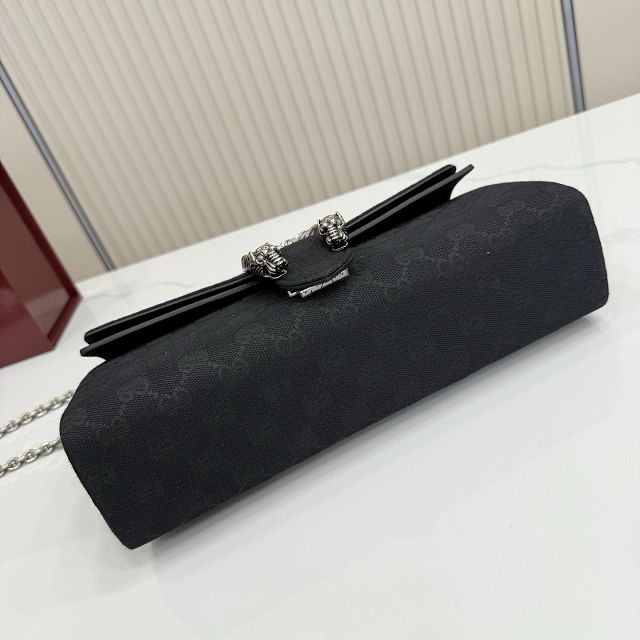 GG original canvas dionysus medium shoulder bag 874735 black