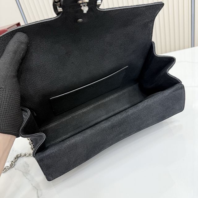 GG original canvas dionysus medium shoulder bag 874735 black