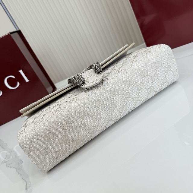 GG original canvas dionysus medium shoulder bag 874735 white
