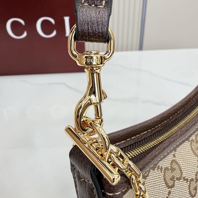 GG original canvas gossip small shoulder bag 875847 sand