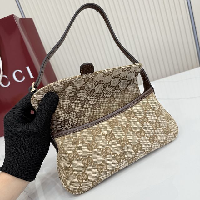 GG original canvas jackie small shoulder bag 867156 sand