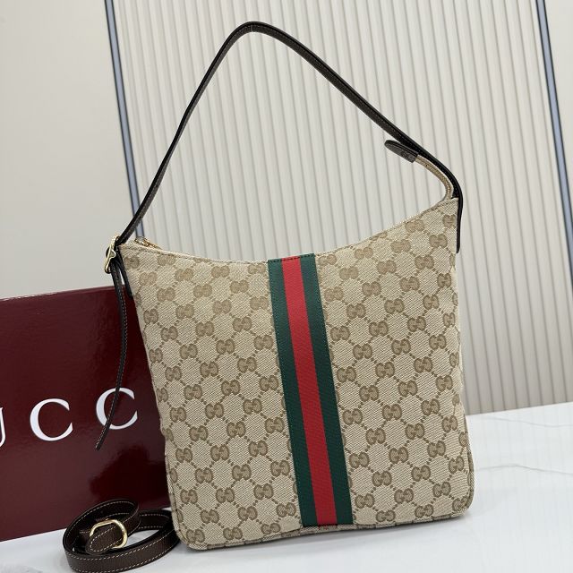 GG original canvas lunetta medium crossbody bag 875117 sand