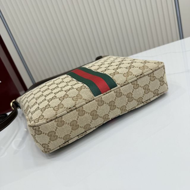 GG original canvas lunetta medium crossbody bag 875117 sand