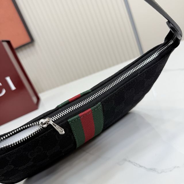 GG original canvas lunetta small crossbody bag 863406 black