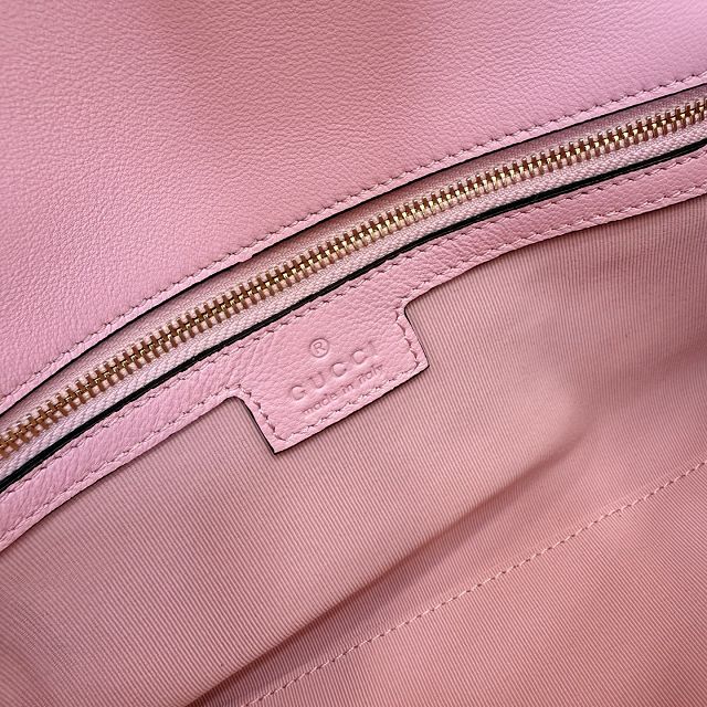 GG original lambskin marmont medium shoulder bag 837267 pink