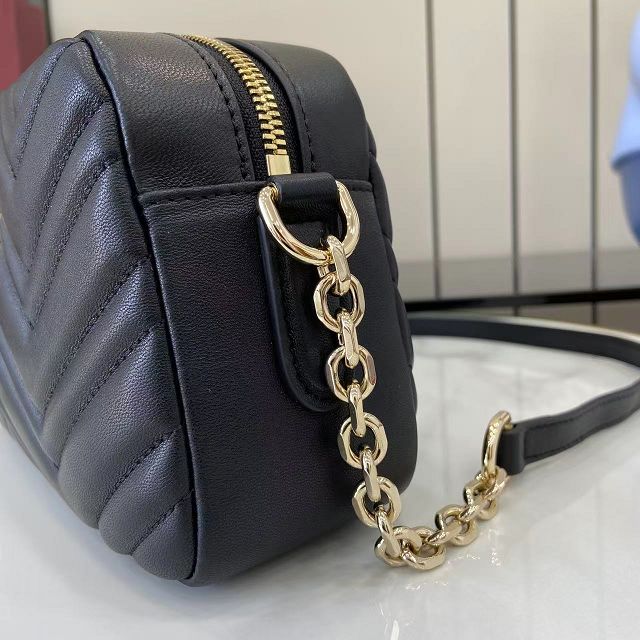 GG original lambskin marmont small camera bag 855273 black