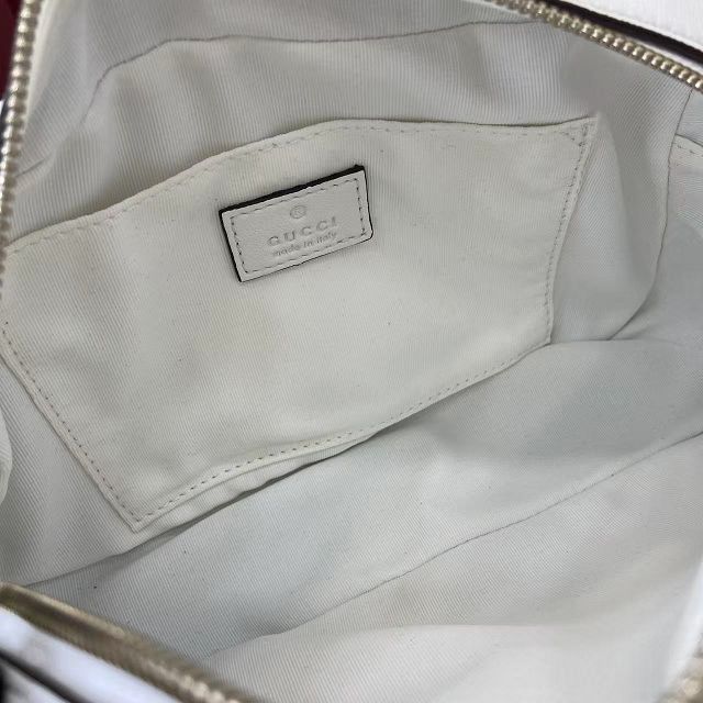 GG original lambskin marmont small camera bag 855273 white
