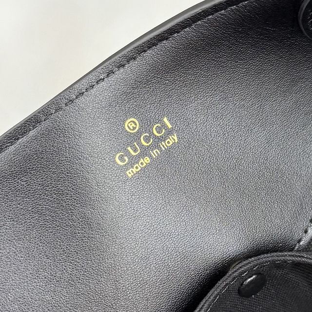 GG original calfskin NY large tote bag A00B4R black