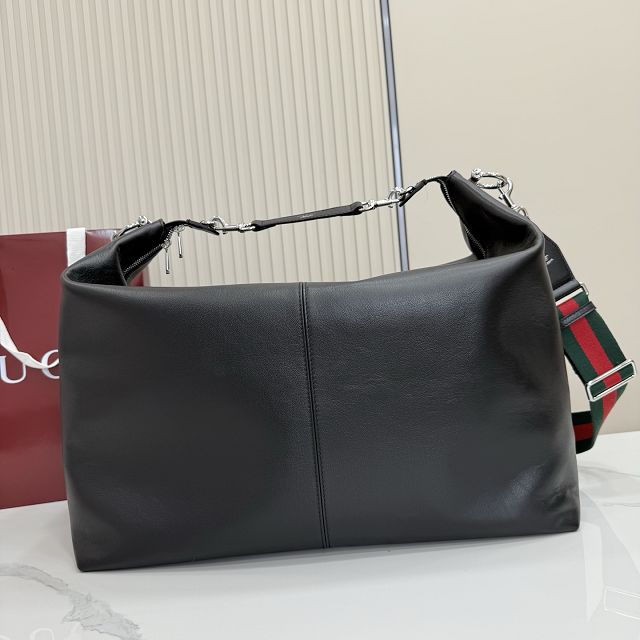 GG original calfskin brera large crossbody bag 864485 black