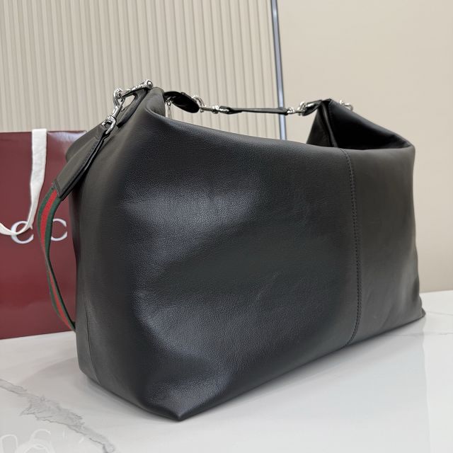 GG original calfskin brera large crossbody bag 864485 black