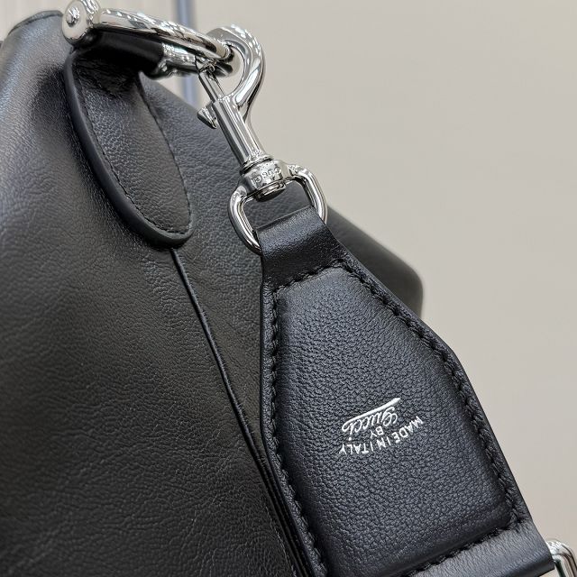 GG original calfskin brera large crossbody bag 864485 black