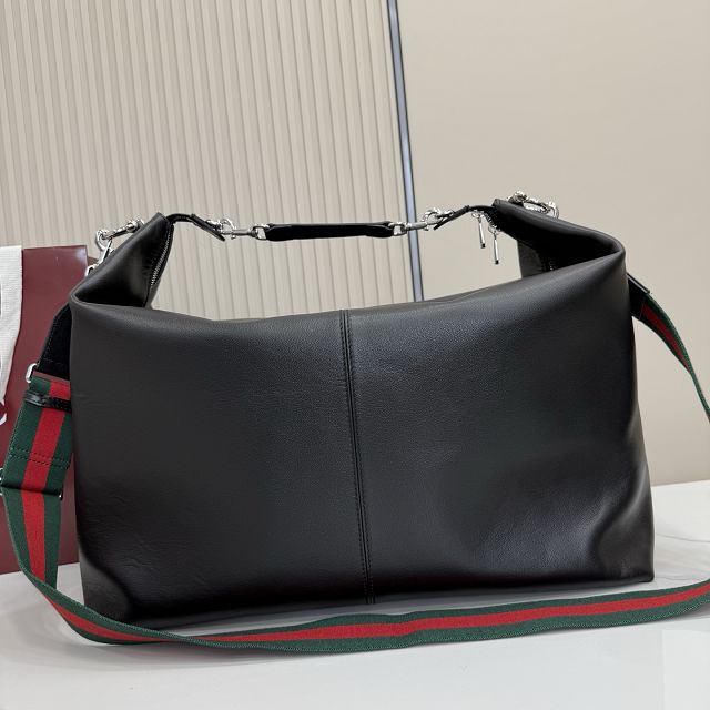 GG original calfskin brera large crossbody bag 864485 black