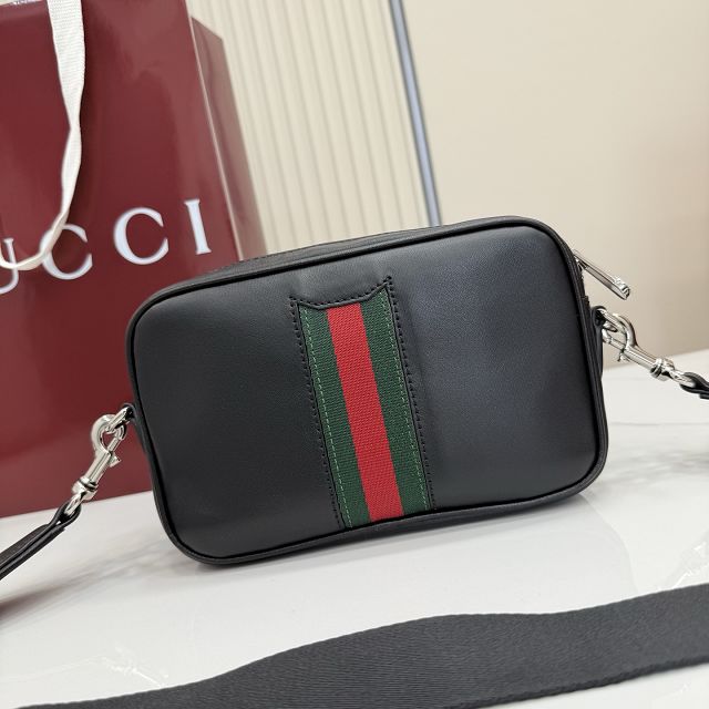 GG original calfskin web trademark mini bag 867268 black