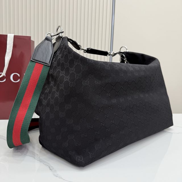 GG original canvas brera large crossbody bag 864485 black