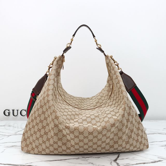 GG original canvas brera large crossbody bag 864485 sand