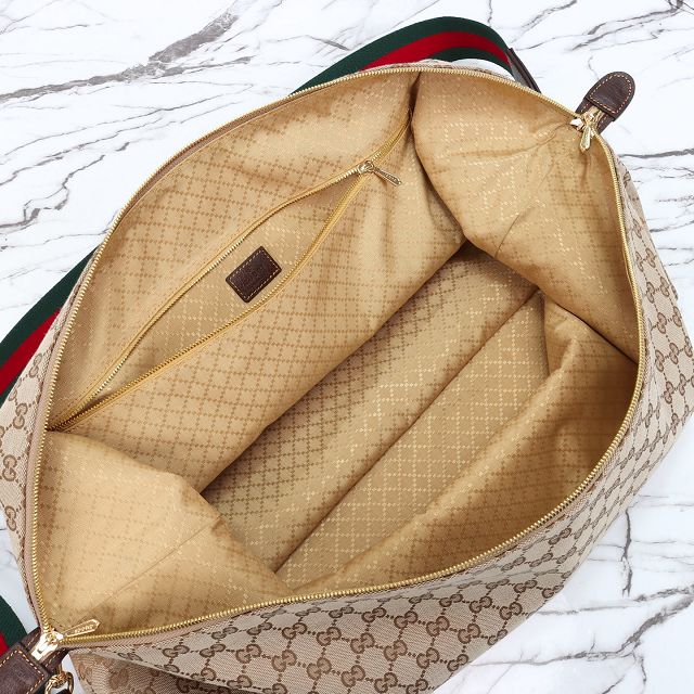 GG original canvas brera large crossbody bag 864485 sand