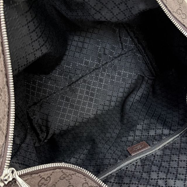 GG original canvas brera medium crossbody bag 866938 dark brown