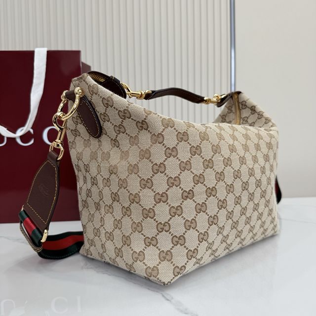 GG original canvas brera medium crossbody bag 866938 sand