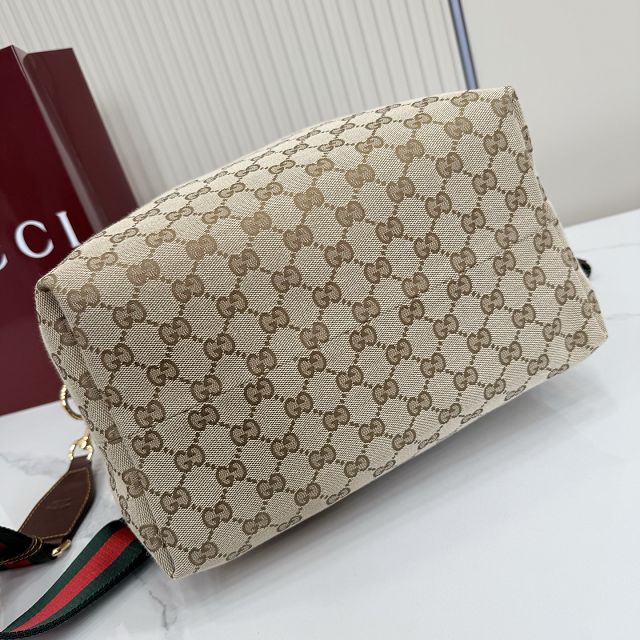 GG original canvas brera medium crossbody bag 866938 sand