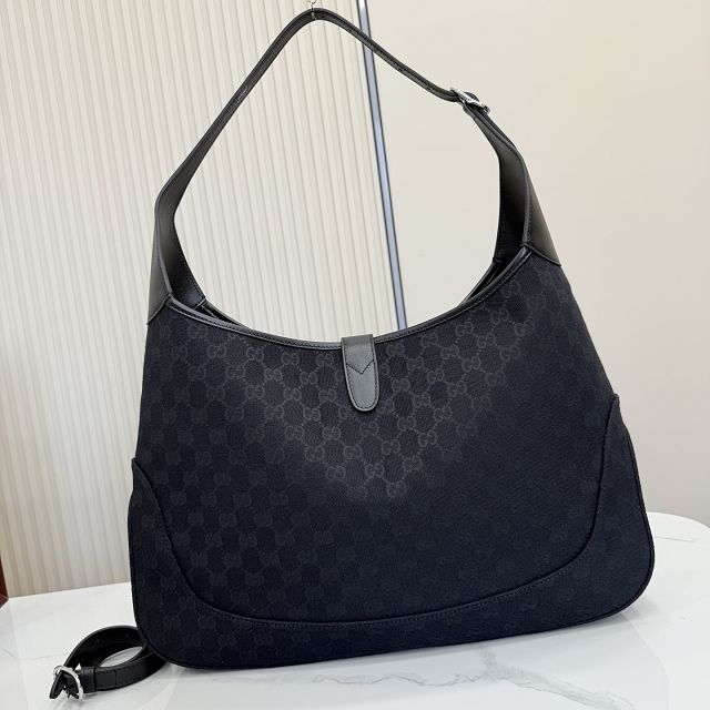 GG original canvas jackie 1961 large crossbody bag 863279 black
