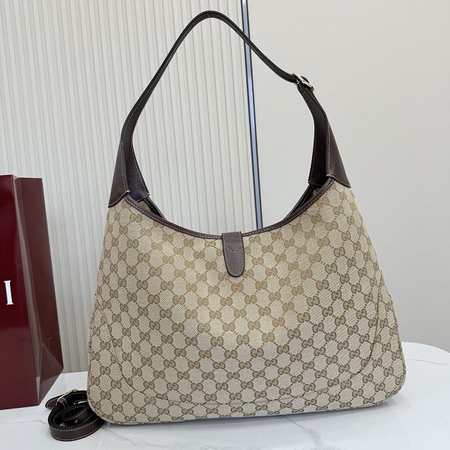 GG original canvas jackie 1961 large crossbody bag 863279 sand