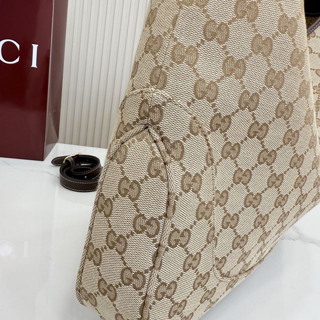 GG original canvas jackie 1961 large crossbody bag 863279 sand