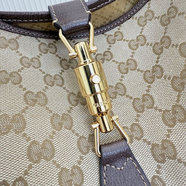 GG original canvas jackie 1961 large crossbody bag 863279 sand
