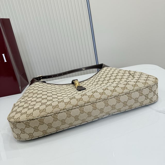 GG original canvas jackie 1961 large crossbody bag 863279 sand
