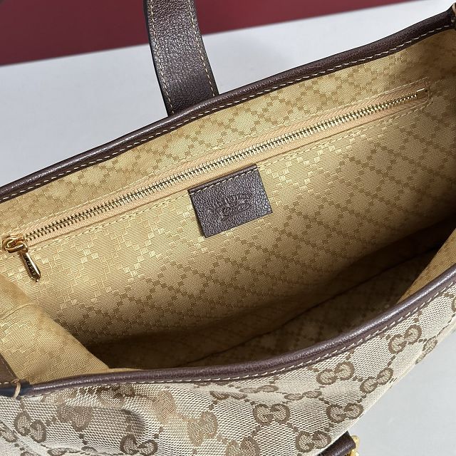 GG original canvas jackie 1961 medium shoulder bag 863136 sand