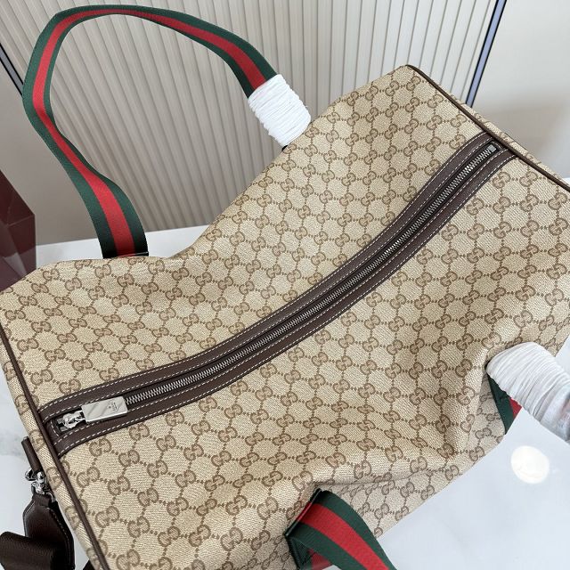 GG original canvas medium duffle bag A00BC5 sand
